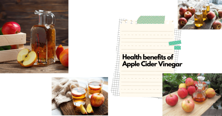 Health benefits of Apple Cider Vinegar